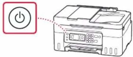 CANON PIXMA G4470 - Encender la impresora - 2