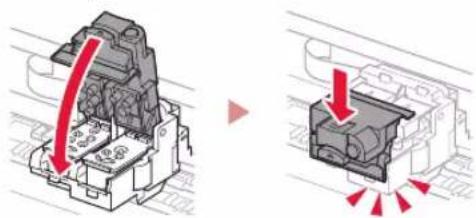 CANON PIXMA G4470 - Installation des têtes d'impression - 5
