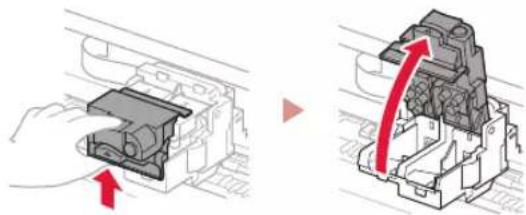 CANON PIXMA G4470 - Instalar los cabezales de impresión - 2