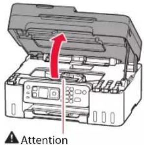 CANON PIXMA G4470 - Installation des têtes d'impression - 1