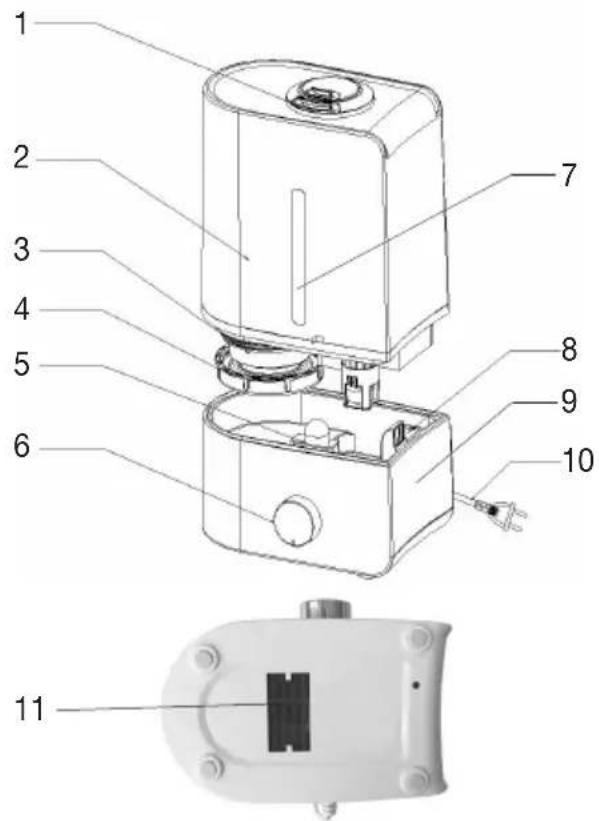 SANITAS SLB 40 - L'umidificatore - 1