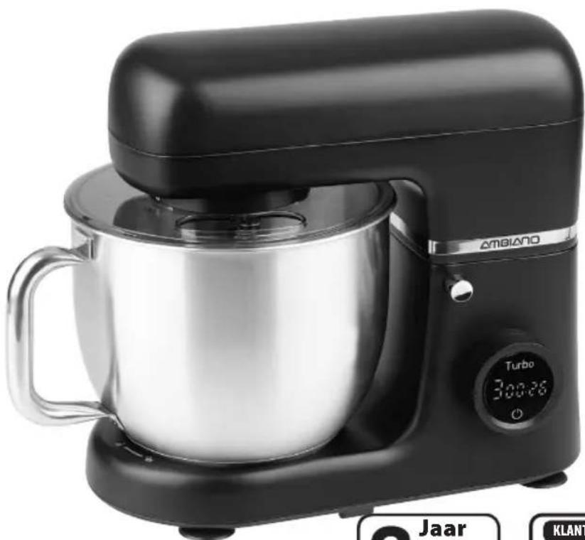 Ambiano GT-SF-KMR-01 - Retro keukenrobot Robot de cuisine rétro Retro-Küchenmaschine - 1