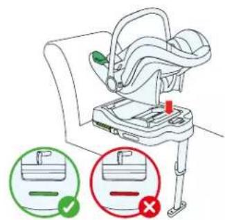 Kindercraft MINK PRO - Installation de la base ISOFIX MINK FX - 2
