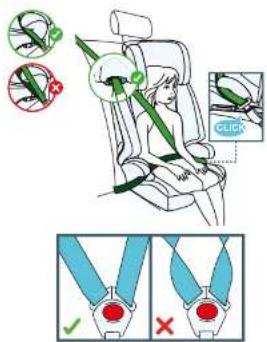 Kindercraft SAFETY FIX 2 i-Size - Retrait du siège (système d'ancrage ISOFIX) - 1