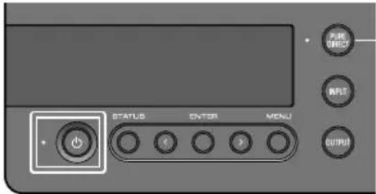 YAMAHA HA-L7A - Encendido de este producto - 1