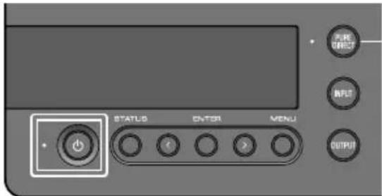 YAMAHA HA-L7A - Mise sous tension de ce produit - 1