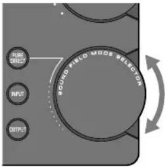 YAMAHA HA-L7A - Selecting the SOUND FIELD MODE - 1