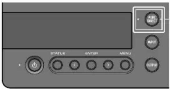 YAMAHA HA-L7A - Så här används PURE DIRECT - 1