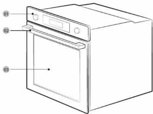 SAMSUNG NV7B44509AK - Geleverde onderdelen - 1