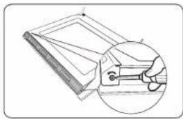 SAMSUNG NV7B44509AK - Door glass - 1