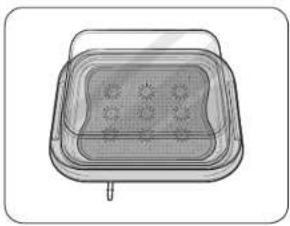 SAMSUNG NV7B6695ACK - Samenstellen van de stoomcontainer (alleen bepaalde modellen) - 3