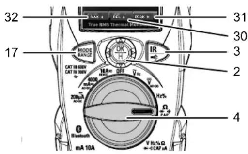 TROTEC BE60 - Menu de réglage - 1