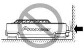PIONEER PC-X10 - VORSICHTSHINWEISE ZUM BETRIEB AVVERTENZE PER L'uso - 1