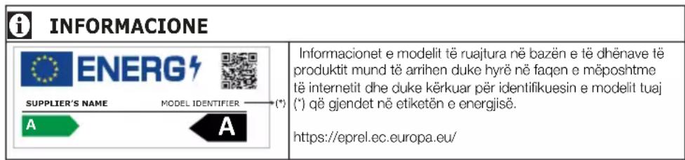 BEKO RSSE265K40WN - Gjatë këtij manuali përdoruesi janë përdorur simbolet e mëposhtme: - 1