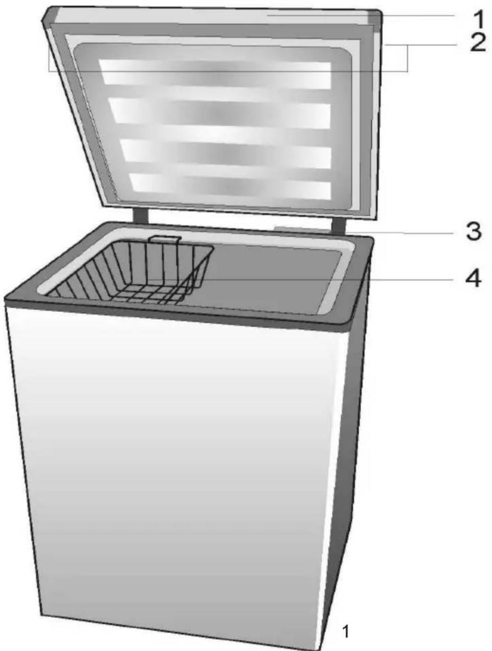 BEKO HSM10440 - Congelatore a Bancone - 2