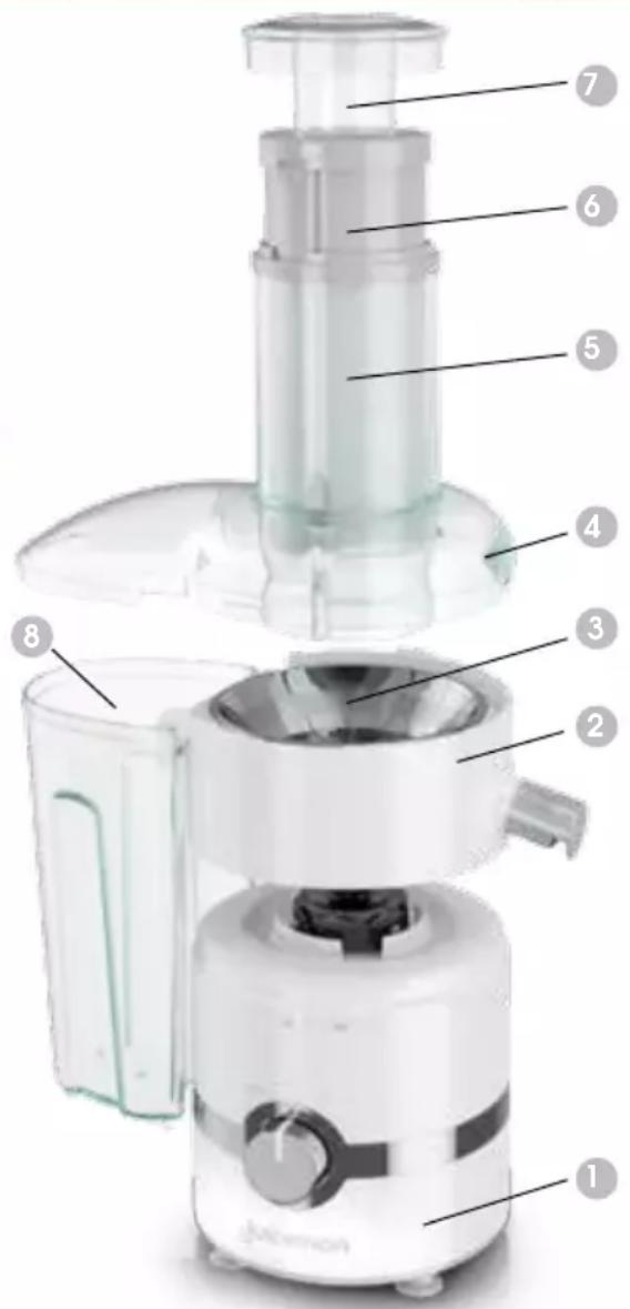 JUICEMAN JM3000C - 3EN1 - 2