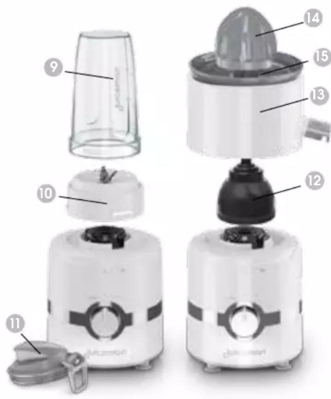 JUICEMAN JM3000C - 3EN1 - 1