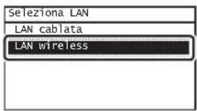 CANON imageRUNNER 2206iF - Cambio del metodo di connessione a LAN wireless - 1