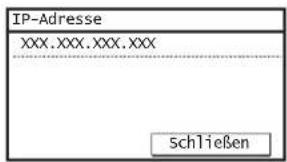CANON imageRUNNER 2206iF - Überprüfen, ob die Wireless LAN-Einstellung vorgenommen wurde - 1
