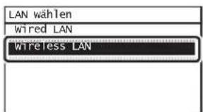 CANON imageRUNNER 2206iF - Wechseln der Verbindungsmethode zu Wireless LAN - 1