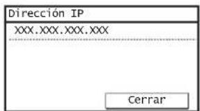 CANON imageRUNNER 2206iF - Verifi cación de si se completó la confi guración de la LAN inalámbrica - 1