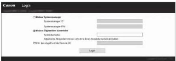 CANON imageRUNNER 2206iF - Überprüfen, ob die Wireless LAN-Einstellung vorgenommen wurde - 3