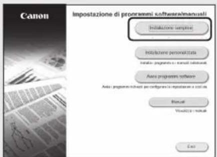 CANON imageRUNNER 2206iF - Installazione del software - 2