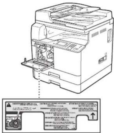CANON imageRUNNER 2206iF - APPARECCHIO LASER DI CLASSE 1 PRODUCTO LÁSER DE CLASE 1 - 1