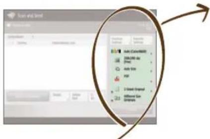 CANON imageRUNNER ADVANCE C256i II - Basic Scan Flow - 1
