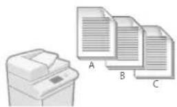 CANON imageRUNNER ADVANCE C256i II - Finishing (Collate) - 1