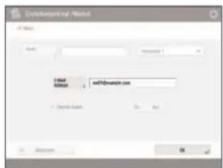 CANON imageRUNNER ADVANCE C256i II - Grundlegender Ablauf für die Registrierung von Zieladressen - 5
