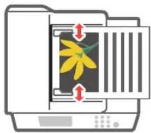 CANON imageRUNNER ADVANCE C256i II - Colocación de documentos originales en el alimentador - 1