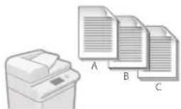 CANON imageRUNNER ADVANCE C256i II - Finishing (Collate) - 1