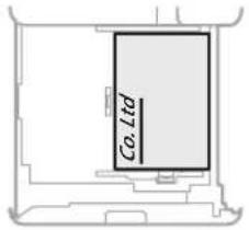 CANON imageRUNNER ADVANCE 4545i III - Chargement de papier comportant des logos imprimés - 4