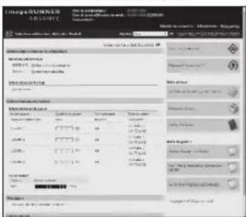 CANON imageRUNNER ADVANCE 4545i III - Un message d'erreur s'affiche - 2