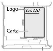 CANON imageRUNNER ADVANCE 4545i III - Caricamento di carta con loghi stampati - 1