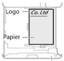 CANON imageRUNNER ADVANCE 4545i III - Einlegen von vorgedrucktem Brief-/Logopapier - 1