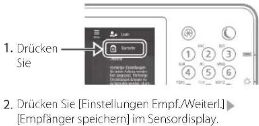 CANON imageRUNNER ADVANCE 4545i III - Wenn Sie keine Faxnachrichten übermitteln können - 1