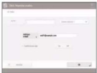 CANON imageRUNNER ADVANCE C3520i III - Percorso di base per la registrazione di destinazioni - 5