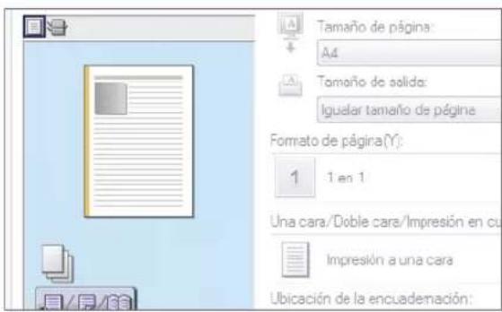 CANON imageRUNNER ADVANCE C3520i III - ;Cambie las options de impresion con un simple click! - 1
