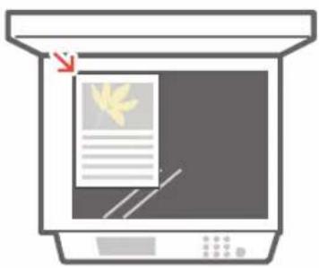 CANON imageRUNNER ADVANCE C3520i III - Posizionamento dei documenti originali sul vetro dilettura - 1