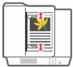 CANON imageRUNNER ADVANCE C3520i III - Inserimento dei documenti originali nell'alimentatore - 1