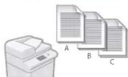 CANON imageRUNNER ADVANCE C3520i III - Finishing (Collate) - 1