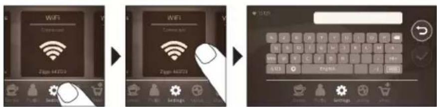 PHILIPS Saeco GranAroma Deluxe SM6682 - Ansluta till Wi-Fi - 1