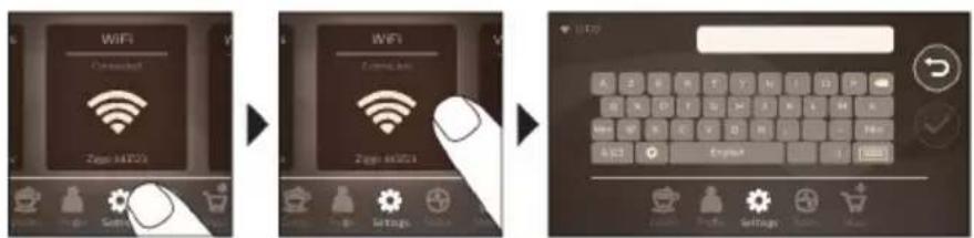 PHILIPS Saeco GranAroma Deluxe SM6682 - Conectarea la Wi-Fi - 1