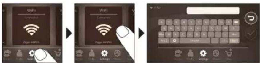 PHILIPS Saeco GranAroma Deluxe SM6682 - Ligar a uma rede Wi-Fi - 1
