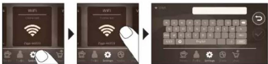 PHILIPS Saeco GranAroma Deluxe SM6682 - Wi-Fi желісіне қосылу - 1