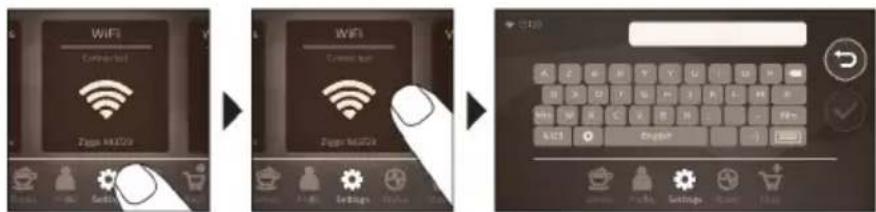 PHILIPS Saeco GranAroma Deluxe SM6682 - Podłączanie do sieci Wi-Fi - 1