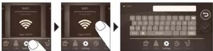 PHILIPS Saeco GranAroma Deluxe SM6682 - Koble til Wi-Fi - 1