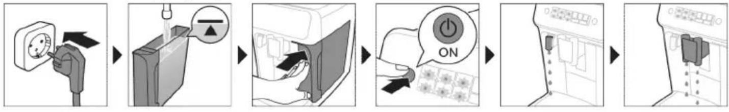 PHILIPS 2300 series EP2334 - Налаштування кавомашини - 1